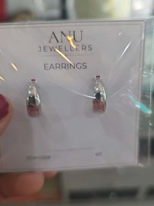 92.5 sterling silver Hoop Earrings