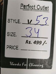 V-53 Size-34 Straight Women Denim Jeans