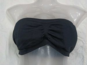 ⭐ Black Strapless Bra Top