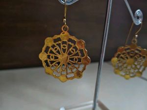 Golden aesthetic Earrings