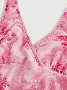 Pretty Pink Halter Neck Dress