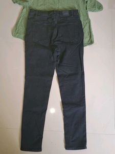 Embroidered Boho Top &amp; Dark Wash Jeans Set