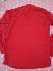 Men's Red Superdry Shirt