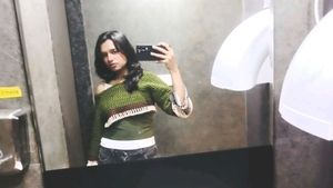 handmade Crochet Off-Shoulder Crop Top