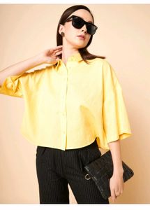Yellow Boxy Shirt