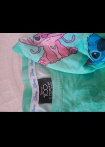 Cute Stitch Mesh Crop Top
