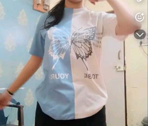Butterfly Split T-Shirt