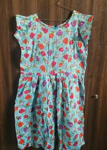 Vintage Floral Midi Dress
