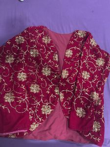 Embroidered Velvet Jacket