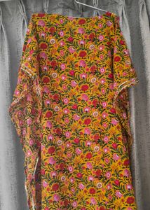 beautiful yellow kaftan