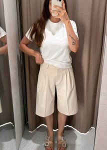 M&amp;S Peach Pink Bermuda Shorts