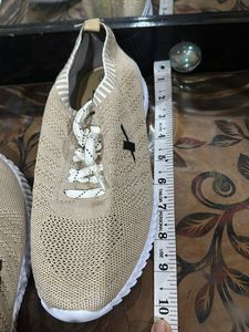 Sparx Women's Beige Sneakers