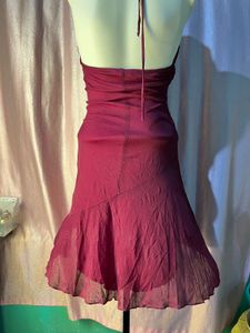 Sparkly Halter Neck Mini Dress 💋