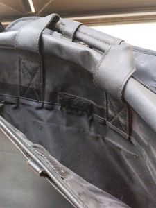 Black Leather Laptop Bag