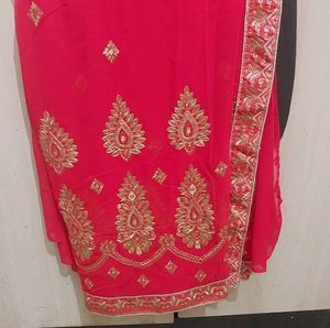 Red Saree 🥻