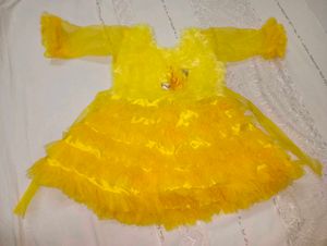 Yellow Party Dress