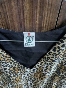 Leopard Print Midi Dress