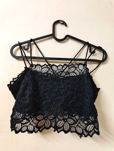 Lace Bralette Crop Top