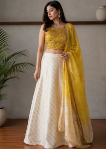 Lehanga for haldi