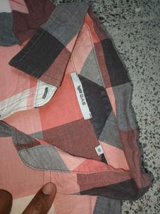 Chic Plaid Short Sleeve Shirt