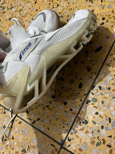 Stylish White Athletic Sneakers