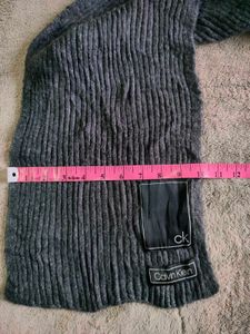 Calvin Klein Charcoal Scarf