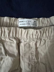 Beige Cargo Pants