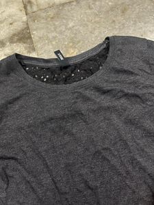 Elegant Long Sleeve Lace Back Top
