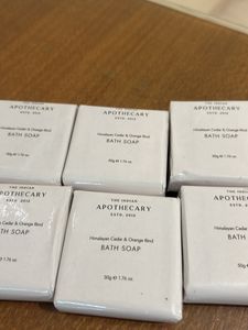 6 Apothecary Bath Soaps Travel Freindly