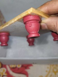 Marble Ganesha With Chauki
