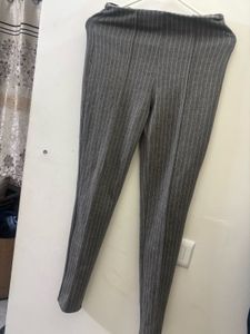 Forever 21 Pinstripe Slim Fit Pants