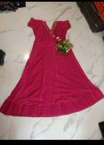 pink gown for women