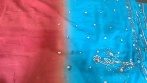 Embellished Ombre Saree