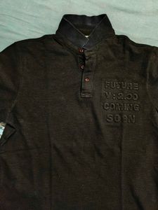 Stylish Black Polo T-Shirt