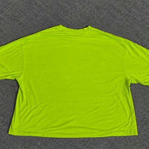 Neon Green Ohio Club Graphic T-Shirt