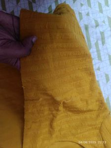 (Donation)2-4 Age Girl Mustard Top