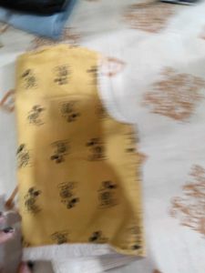 Yellow Mickey Mouse Vest for Boys