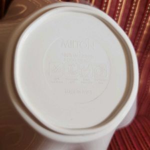 Off white floral design bowl