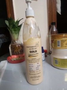Professional Gold Cleansing Milk,scrub&amp; face pack
