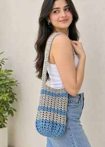 Crocheted Tote Bag