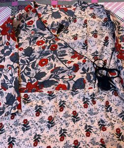 Bohemian Floral Print Kurta