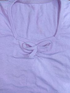 Lavender Cute Top