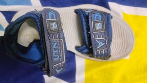 Title: Stylish Blue &amp; Grey UTN Classic Kids Sandal