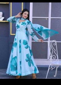 The anarkali suit set