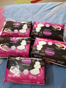 6 sets of evereve sanitary pads