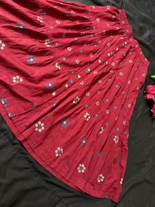 Boho Tiered Floral Maxi Skirt