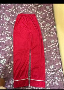 Satin Pajama Set - Pink