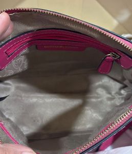 Auth Michael Kors Cindy Dome Crossbody Bag
