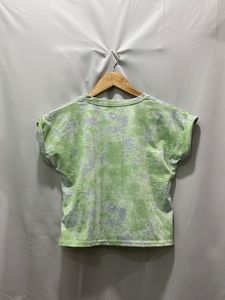 Green Tie-Dye Graphic T-Shirt