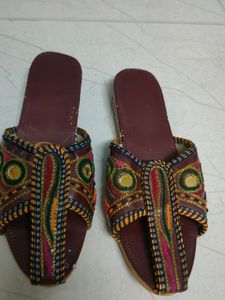Girls Rajasthani Footwear